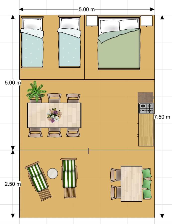 Tente Lodge La Plage Autet ภายนอก รูปภาพ
