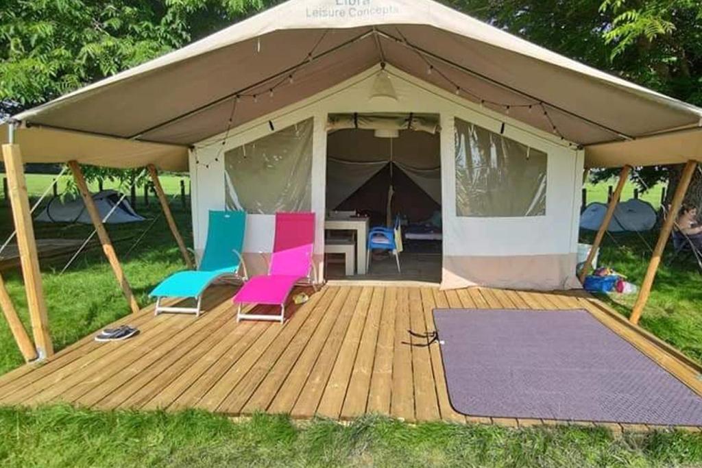 Tente Lodge La Plage Autet ภายนอก รูปภาพ